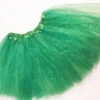 Jupe Tutu En Tulle 40 Cm Vert Brésil à Paillettes