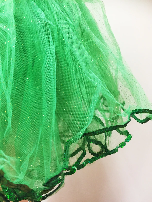 Jupe Tutu Vert Brésil à Paillettes 27cm 2 Jupe Tutu Vert Brésil à Paillettes 27cm – Image 2