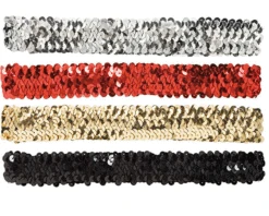 Bandeau Paillettes Élastique