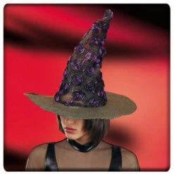 Chapeau De Sorcière En Tulle