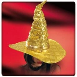 Chapeau De Sorcière Métallisé